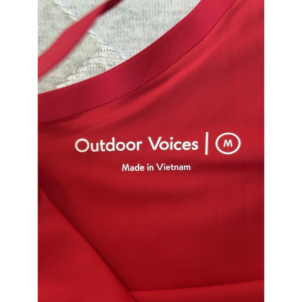 Outdoor Voices The Exercise Dress Womens Medium Athletic Tank Pockets Workout Gy - Picture 4 of 8